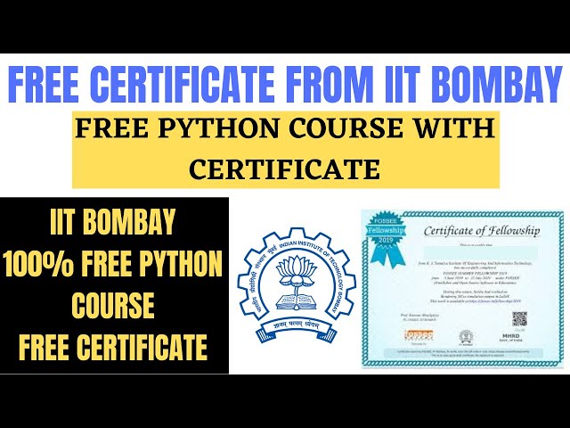 Free Python Courses from IIT Bombay, Google, MIT & More — Learn Programming for Free